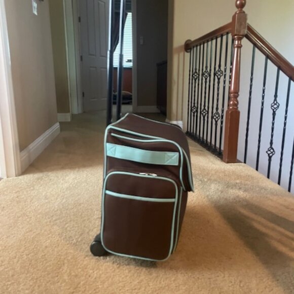 Everything Mary Rolling Scrapbook Tote Bag with Wheels – Mobile Craft Organizer - Picture 2 of 10